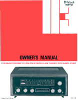 McIntosh MX-113-Owner-Manual